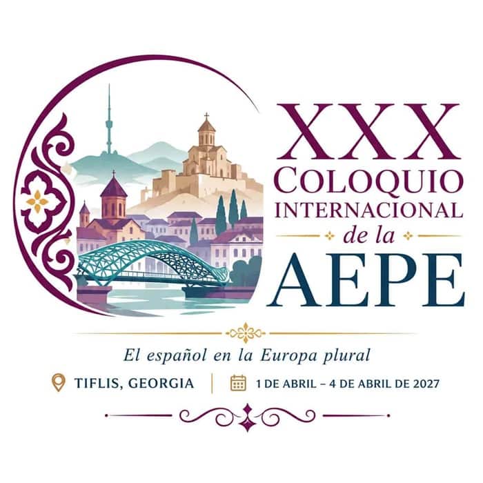 Logo XXX Coloquio Internacional de la Asociación Europea de Profesores de Español (AEPE)